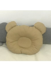 Kids Pillow Polyester Cotton Soft Anti-biased Cervical Pillow Cute Breathable Pillow Flat Head Correction Stereoscopic Pillow