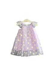 Summer Flower Girl Dresses Princess Girl Dress Toddler Girl Clothes Kids Dresses For Girls Fashion Party Dresses For Girls