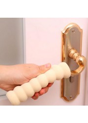 Soft Material Baby Safety Supplies / Room Door Handle Pillow Cases Spiral Set Anti-collision Safety Door Protective Handle