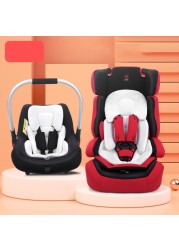 Baby Stroller Cushion Car Seat Inserts Baby Head Support Neck Pillow Mattress Breathable Mesh Liner Thermal Stroller Mat