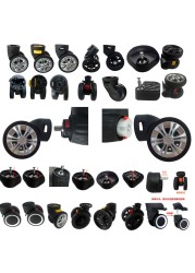 Suitcase Luggage Replacement Accessories Removable Universal Wheels Plug-in Detachable Wheel Pulley Repair Parts