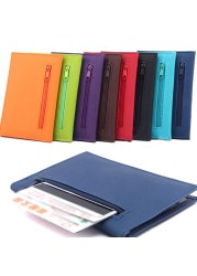 For Women Men Zipper Passport Cover Protective Cover Fashion Passport Case Organizer Card Holder Passport Holder With Zipper