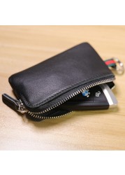 SIKU men's leather coin purses holders fashion key wallet fashion key holder