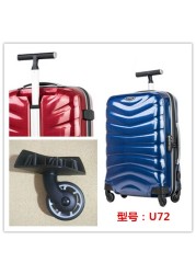 Luggage Accessories Wheels U72 Trolley Universal Wheel JY-105 JY-106 Locking Lever Wheel Repair Part Replacement Small Big Wheel