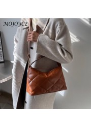 Women PU Leather Soft Shoulder Bag Embroidery Underarm Bag Female Luxury Clutch Bag Handbags for Shopping Traveling