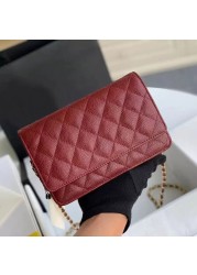 High quality handbags luxury purse on chain women designer purse small square crossbody bag brand shoulder bags flap