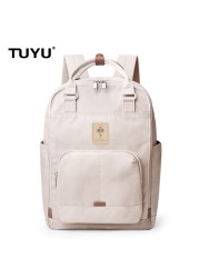 TUYU Original Designer Backpack Women Girls Travel School Shoulder Bag Large Capacity Waterproof Nylon Laptop Book Storage 15L