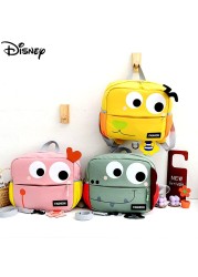 As Kindergarten School Bag Boys Girls Light Ridge Protection Backpack Cartoon Anti-lost Bag Kid Messenger Shoulder Bag