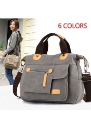 Casual Women Handbag Canvas Shoulder Bag Large Capacity Bags For Women Purse Luxury Handbag Women Bags Designer