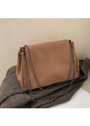 Designer Luxury Fashion Women Small Crossbody Shoulder Bags Chain PU Leather Kawaii Tote Handbags For Female Branded