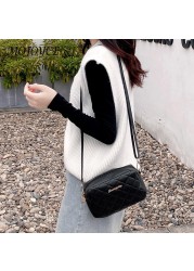 Women Shoulder Bags Female Fashion Solid Color Small Zipper Mobile Phone Crossbody Bag Casual Bag Diamond Lattice Messenger Bag