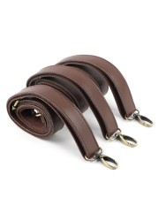 1PC Adjustable Purse Leather PU Strap Handbag Shoulder Strap Replacement With Metal Swivel Hooks Lady Bag Accessories