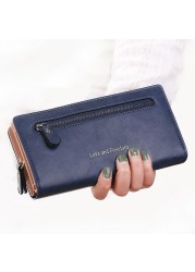 Fashion Women Wallets Card Holder Fashion Lady Purses Money Bags Coin Purse Woman Clutch Long Zipper Purse Burse Bags