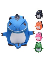 Cartoon children's school bag kindergarten 2-5 years old backpack dinosaur backpack parent-child travel bag cute backpack