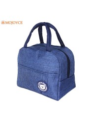 Lunch Bag Thermal Insulated Lunch Box Tote School Office Portable Cooler Bento Pouch Lunch Container Food Storage Bags Handbag