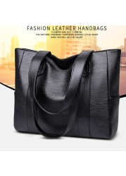 Women Crossbody Tote Bags 2021 High Quality Fashion Leather Splice Handbag Shoulder Bag Crossbody Bag Large Purse Tote Handbags