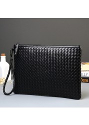 New hand-woven fashionable men's bag, bag, three sizes, simple and atmospheric, handy bag, men's bag