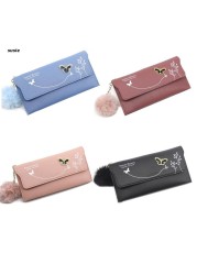 X7YA Fashion Women Lady Clutch PU Leather Wallet Long Card Case Phone Bag Coin Purse Handbags