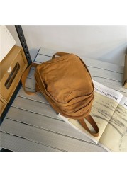 موضة حقيبة الظهر قماش للجنسين حقائب الظهر مكافحة سرقة Bagpack مدرسة جديدة حقائب للمراهقين حقائب مدرسية بسيطة خمر حقائب السفر