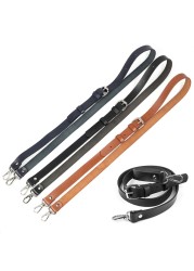 1PC Adjustable PU Leather Purse Strap Handbag Shoulder Strap Replacement With Metal Swivel Hooks Lady Bag Accessories