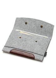 Felt Function Business Card Holder Case Women Credit Passport Card Bag ID Passport Case For Birthday Gift