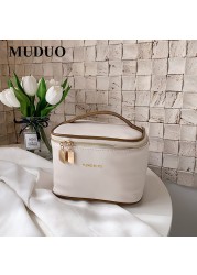 High Quality Toiletry Bag Women Travel Storage Bag PU Leather Cosmetic Bags Waterproof Toiletrie Organizer Bathroom Cosmetic Bag