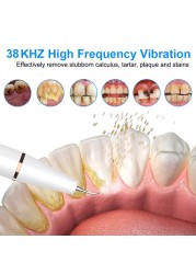 الترا سونيك مبيضة أسنان للأسنان الجير وصمة عار الأسنان التفاضل والتكامل مزيل الكهربائية سونيك الأسنان البلاك الأنظف إزالة الحجر الأسنان