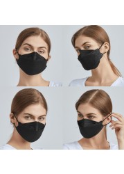 10-100pcs Black KN95 Fish Masks FPP2 Approved Morandi Mascarillas FP2 Adult ffp2fan 4 Layers Masks KN 95 Masque FFP2 Certified