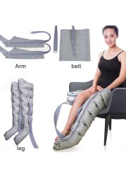 6 Cavity Air Wave Massage Leg Waist Old Man Physiotherapy Automatic Air Pressure Pedicure Course Postoperative Rehabilitation