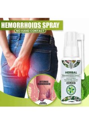 30ml 100% Natural Herbal Hemorrhoids Spray Powerful Hemorrhoid Treatment Agent Relieve Anal Pain Hemorrhoids Spray