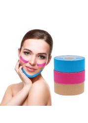 2.5cmx 5m Face Tape V Neck Line Eye Lift Wrinkle Removal Adhesive Tape Facial Skin Care Tool Bandagem