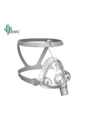 BMC FM1/FM2/F1A/F1B/F4 قناع الوجه الكامل للشخير تنطبق على CPAP BiPAP الطبية حجم المواد S/M/L مع أغطية الرأس شحن مجاني