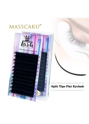 Hot Sale Professional Private Label Soft Black Matte Faux Faux Eyelashes Extensions Light Flexible Silk Lashes Extension