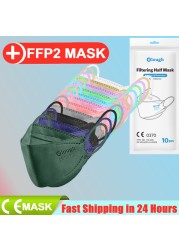 CE 0370 قناع ffp2 mascarillas fpp2 هومولوكادا إسبانيا قابلة لإعادة الاستخدام ffp2قناع سلامة الجهاز التنفسي أقنعة ffp3 الكورية قناع KN95 أقنعة الوجه