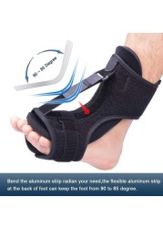 Adjustable Plantar Fasciitis Night Splint Foot Drop Orthosis Stabilizer Brace Support Night Orthosis Pain Relief