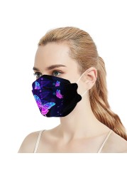 Adult KN95 Masks Print ffp2mascarillas 4 Layers FPP2 LGBT CE FFP2 Mascarillas Spain Certification KN95 Face Mask CE