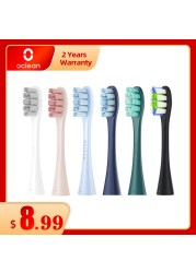 Oclean X Pro Elite/X Pro/F1/Air 2/One 2/4pcs Replacement Brush Heads for Electric Toothbrush Deep Cleaning Toothbrush Heads