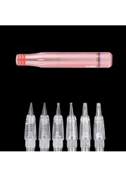 50pcs Microblading Needles Tattoo Needle Cartridge For Charmant Permanent Makeup Pen Machine V7 Charme Princesse Tattoo Machine