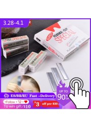 100pcs/1pack Eyebrow Trimmer Razor Blade Stainless Steel Microblading Eyebrow Knife For Permanent Makeup Eyebrow Tattoo Beauty Tool