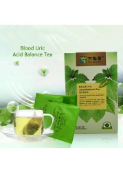 40pcs/2packs Natural Blood Uric Acid Balance Tea Gout Pain Relief Care Kidney Enhance Immune Health Care Tea