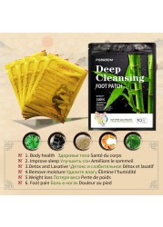 Deep Cleansing Foot Pads Detox Foot Patch Improve Sleep Slimming Anti Swelling Slimming Patch Pads Foot Care Tool