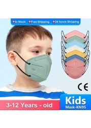 Children FFP 2 Masks 4-12 Years Mascarillas FPP2 Ninos homology ada Spain 5 Layers KN95 Children Masks Morandi ffp2fan Child