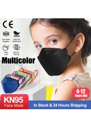 أقنعة kn95 للأطفال ffp2mascarillas الأسماك ffp2 Ninos الطفل تنفس الفم قناع التنفس N95 قناع KN95 Mascarillas Infantil