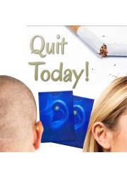 8pcs/4pairs Stop Smoking Magnet Quit Smoking Ear Acupressure Magnet Natural Ingredients No Side Effect Health Therapy A381