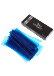 200pcs/lot Blue Tattoo Clip Cord Plastic Sleeve Bags Disposable Supplies Covers Bags For Tattoo Machine Tattoo Accessory