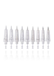 10pcs 1RL/3RL/5RL/7RL/5F/7F 10pcs Needle Cartridge for Permanent Makeup Machine - Ombre Powder Eye Brow Shading Lip Eyelet