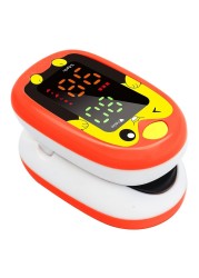 Children Baby Fingertip Oximeter LED Digital Fingertip Pulseometer Blood Oxygen Saturation Meter SPO2 PR Heart Rate Monitor