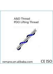 Single Screw Type 29g 50mm/60mm Pdo Pcl Threads