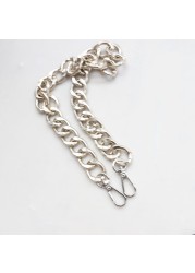 30/60/100cm Resin Replacement Chain Detachable Parts Gold Strap Women Shoulder Handle Square Chain Woman Bag Accessories