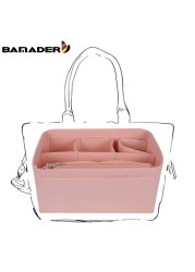 BAMADER Large Medium Small Felt Cloth Insert Bag Organizer Travel Makeup Cosmetic Interior Bag Woman Bag Organize Storage Artifact